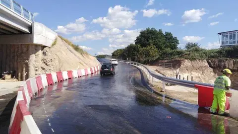 La nueva conexión con el polígono reducirá en más del 60% el recorrido actual entre la zona industrial y la autovía que va a Madrid.
