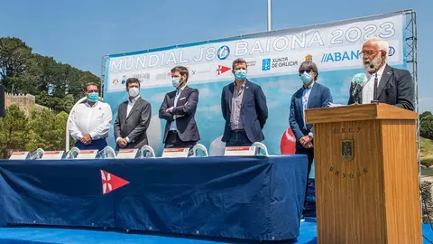 Presentación del Mundial J80 Baiona 2023. Foto © ROSANA CALVO.