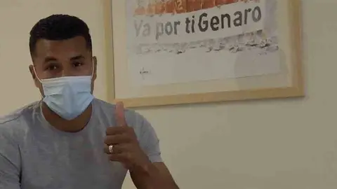 El defensa del RC Celta agradece el trato recibido en el Hospital donde dice haberse sentido “como en casa”.