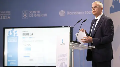 El director general de Emergencias e Interior, Santiago Villanueva.