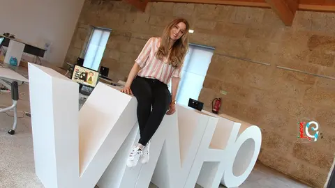 Ana Alves en la Casa do Vinho de Valpaços.