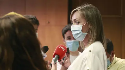 La Xunta espera lograr avances tangibles para la elaboración de una Estrategia nacional frente al reto demográfico. La conselleira de Política Social en funciones, Fabiola García, participa  por videoconferencia na sesión constitutiva da Conferencia sectorial de Reto Demográfico.