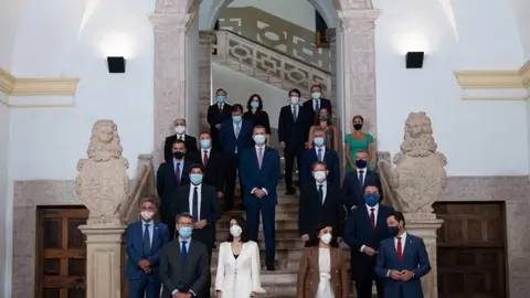 O titular do Goberno galego en funcións asistiu hoxe á Conferencia de Presidentes autonómicos.