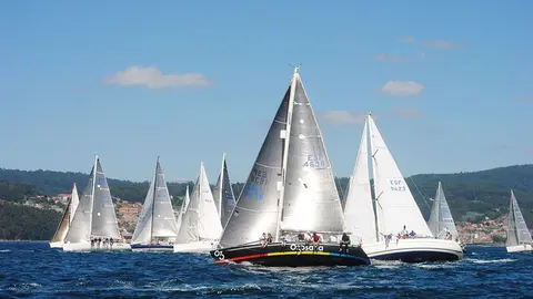 Un momento de la salida de esta tarde.


