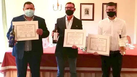 1º Gundian (Adegas Valdés), 2º Noelia Bebelia (San Salvador de Soutomaior), 3º Pionero Maceratto (Viña Almirante).