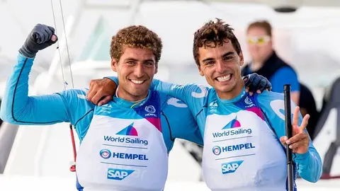 Jordi Xammar y Nico Rodríguez - Premio Nacional de Vela Terras Gauda al Equipo Olímpico. SAILING ENERGY.
