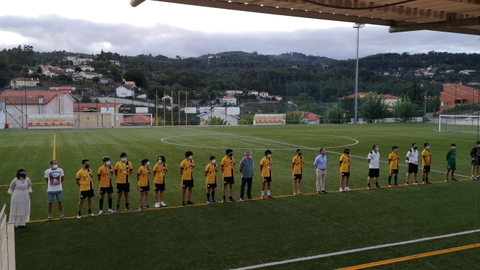 a equipa de iniciados Sub-15 da ARC Guilhadeses, terminou a 1ª fase do Campeonato Distrital de Iniciados AFVC, em 1º lugar.