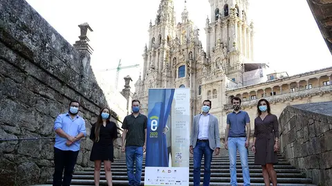 O director da Agadic, Jacobo Sutil, participa na presentación da segunda edición do programa Camiño Escena Norte.