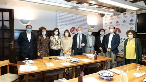 Alcalá, inspectora xeral do Ministerio de Facenda, que foi representante da Administración Xeral do Estado no Consorcio de Santiago desde o ano 2012.