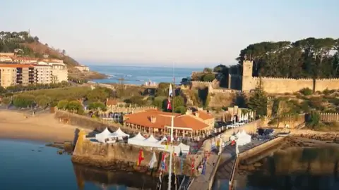 Monte Real Club de Yates de Bayona. 