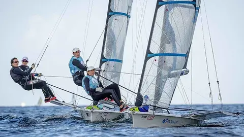 49er FX Támara Echegoyen E Paula Barceló. SASCHA KLAHN. ARQUIVO.