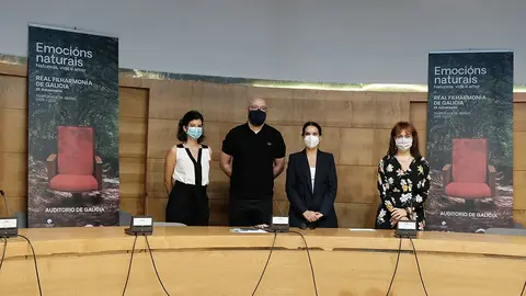 A Real Filharmonía de Galicia presenta a nova temporada 2020-2021, na que se conmemora o seu 25º aniversario, co lema “Emocións naturais”