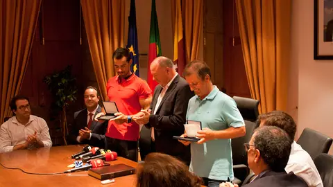 Homenagem Fernando Pimenta e Helio Lucas.