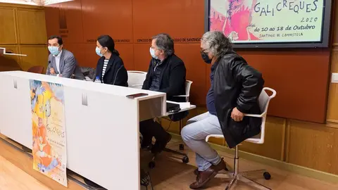  O director da Agadic, Jacobo Sutil, participou na rolda de prensa de  presentación do Festival Galicreques. 
