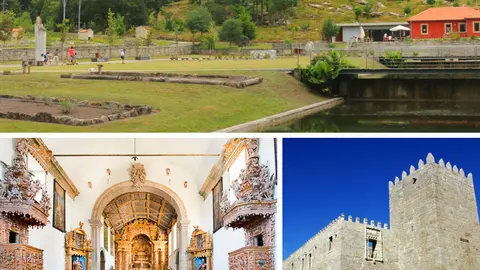 CIB, Pa&ccedil;o de Giela e Porta do Mezio. 