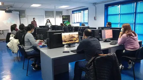 Asistiron á xornada alumnos e alumnas do Programa Integrado de Emprego Mos 3.0. V edición.