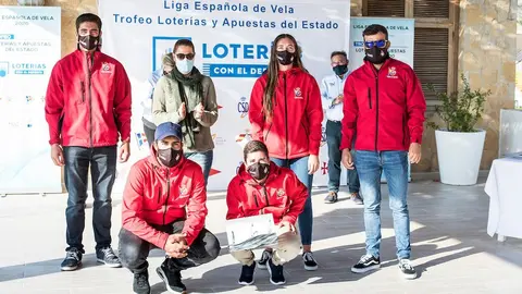 Liga de la Vela de Clubes náuticos patrocinada por La Sociedad Estatal de Loterías y Apuestas del Estado. Organiza el Real Club Náutico de Calpe en colaboración con La Real Federación Española de Vela. ©Sailingshots by María Muiña Photography