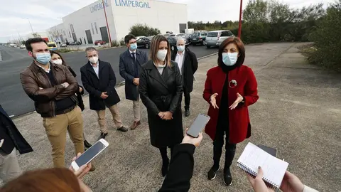 A conselleira de Medio Ambiente, Territorio e Vivenda visitou esta mañá o parque empresarial das Gándaras, o segundo polígono no que se ten adxudicado máis solo desde o inicio do programa de incentivos do IGVS en 2015.