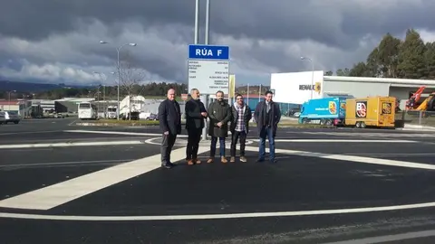 Autoridades, cuando se mejor&oacute; la se&ntilde;alizaci&oacute;n del Pol&iacute;gono de Lal&iacute;n. ARCHIVO. 