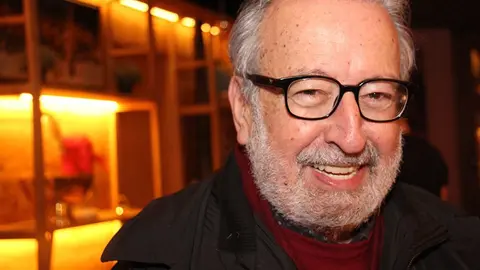 Jose Ramón Pardo, en el Riquela Club de Santiago de Compostela. 