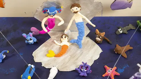 1º Premio Colectivo Obradoiro fósil.