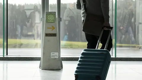 Aeropuerto de Santiago de Compostela. ARCHIVO. 

