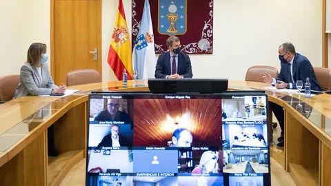 Os concellos de Muxía, Meis, Ribadumia, Cerdedo-Cotobade, Pontecaldelas e Vilaboa pasan ao nivel básico polo que quedarían libres da limitación de mobilidade.