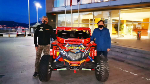 Tanto la Secretaría General para el Deporte como Galicia Calidade también patrocinarán la participación del monfortino Eduardo Iglesias en el Rally Dakar 2021, en este caso en la categoría de motos.