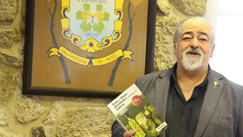 Luís Paadin, na Casa do Viño, en Salvaterra. 