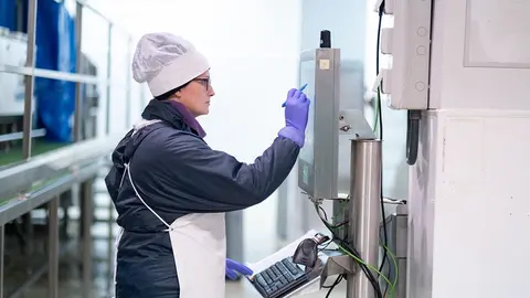 A empresa Centro Frigorífico Conservero Cefrico, Vilagarcía de Arousa (Pontevedra), 28/10/19.