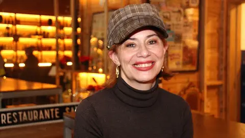 Andrea Lapique, en Santiago, a principios de diciembre de 2020.