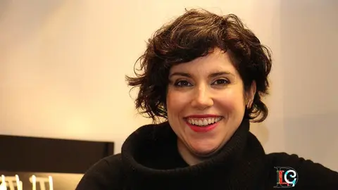 Katuxa Platero, en su tienda de Santiago de Compostela. 