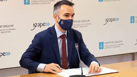 El director do Instituto Galego de Promoción Económica (Igape), Fernando Guldrís.