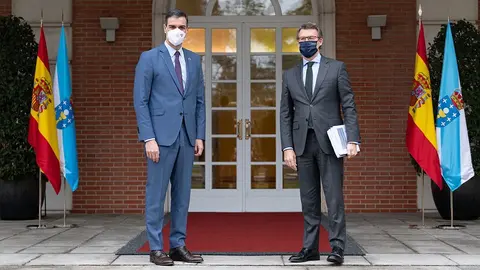 O titular da Xunta reuniuse hoxe co presidente do Goberno central.