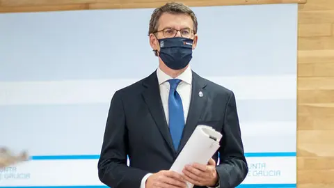 Alberto Núñez Feijóo, presidente de la Xunta de Galicia. 