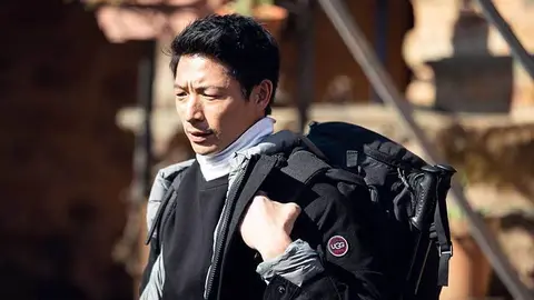 El actor Alberto Jo Lee, uno de los actores de '3 Caminos'.