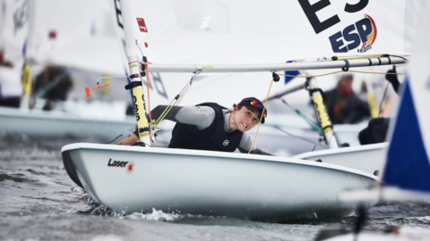 Campeonato de Europa de Laser Radial 2020. ROBERT HAJDUK. 