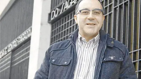 Jesús María Carracedo, párroco del Sagrado Corazón, en Vigo. 