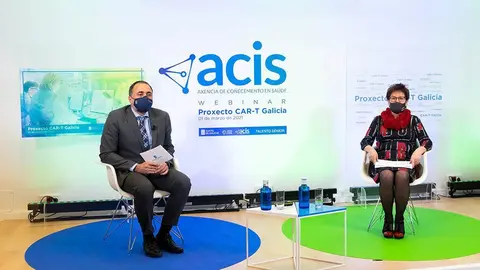 El conselleiro dio a conocer la primera de las alianzas en este campo, a realizar con el Hospital Clínic de Barcelona, centro pionero en la investigación de este tipo de terapias.