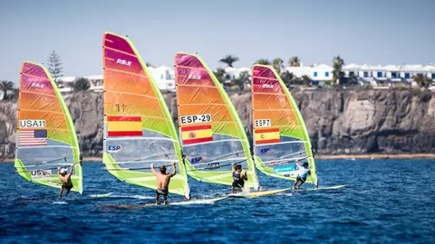 RS:X masculino. MARÍA MUÍÑA/RFEV.