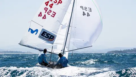 470 masculino.- Jordi Xammar y Nicolás Rodríguez. Foto: María Muiña/RFEV ©Sailingshots by María Muiña Photography