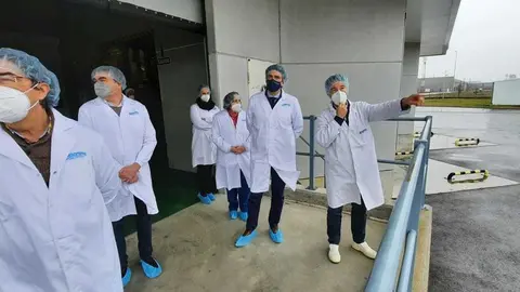 O delegado territorial de Lugo, Javier Arias, destacou o “forte carácter emprendedor” da firma, que xa exporta o 50% da súa produción a máis de 30 países de todo o mundo.