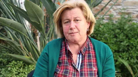 Ofelia Vieites, propietaria y jefa de producción de Viveiros Compostela. 