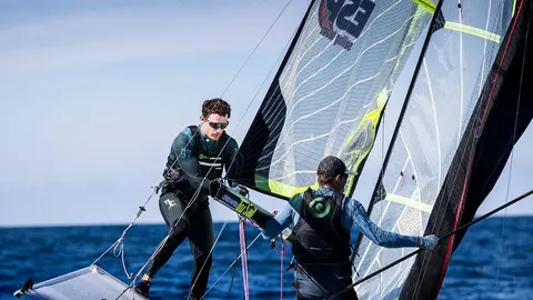 49er.- Diego Botín y Iago López-Marra.
MARÍA MUIÑA/RFEV.
