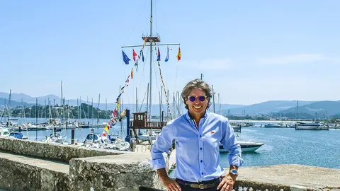 Ignacio Sánchez Otaegui,  Comodoro del Monte Real Club de Yates. LETICIA ACERO. 