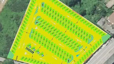 Proposta de distribución prazas no aparcadoiro Sarmiento Rivera. 