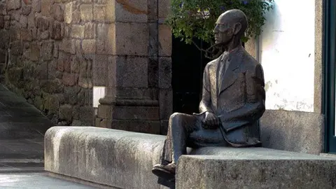 Conde da Aurora, no Largo de S. João, em Ponte de Lima. 