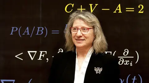 Peregrina Quintela, presidenta de La Red Española Matemática-Industria.