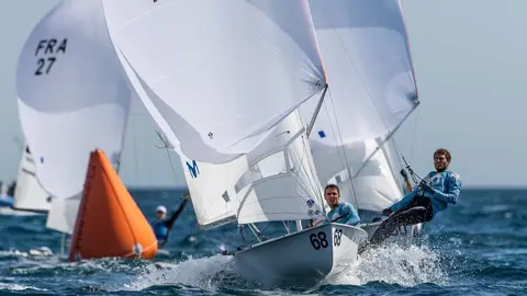 470 M Jordi Xammar y Nicolás Rodríguez. JOAO COSTA/OSGA PHOTO. 