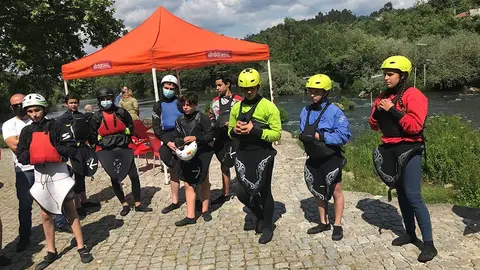 Pedro Martins, Mafalda Rodrigues, Daniela Silva e Gonçalo Passos.